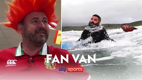 05-Jul-2021 ... The Fan Van, also known as the 'Quinnebago' has a new fresh look, wrapped in Sky Sports and Laithwaites livery, as Quinnell starts his journey ...